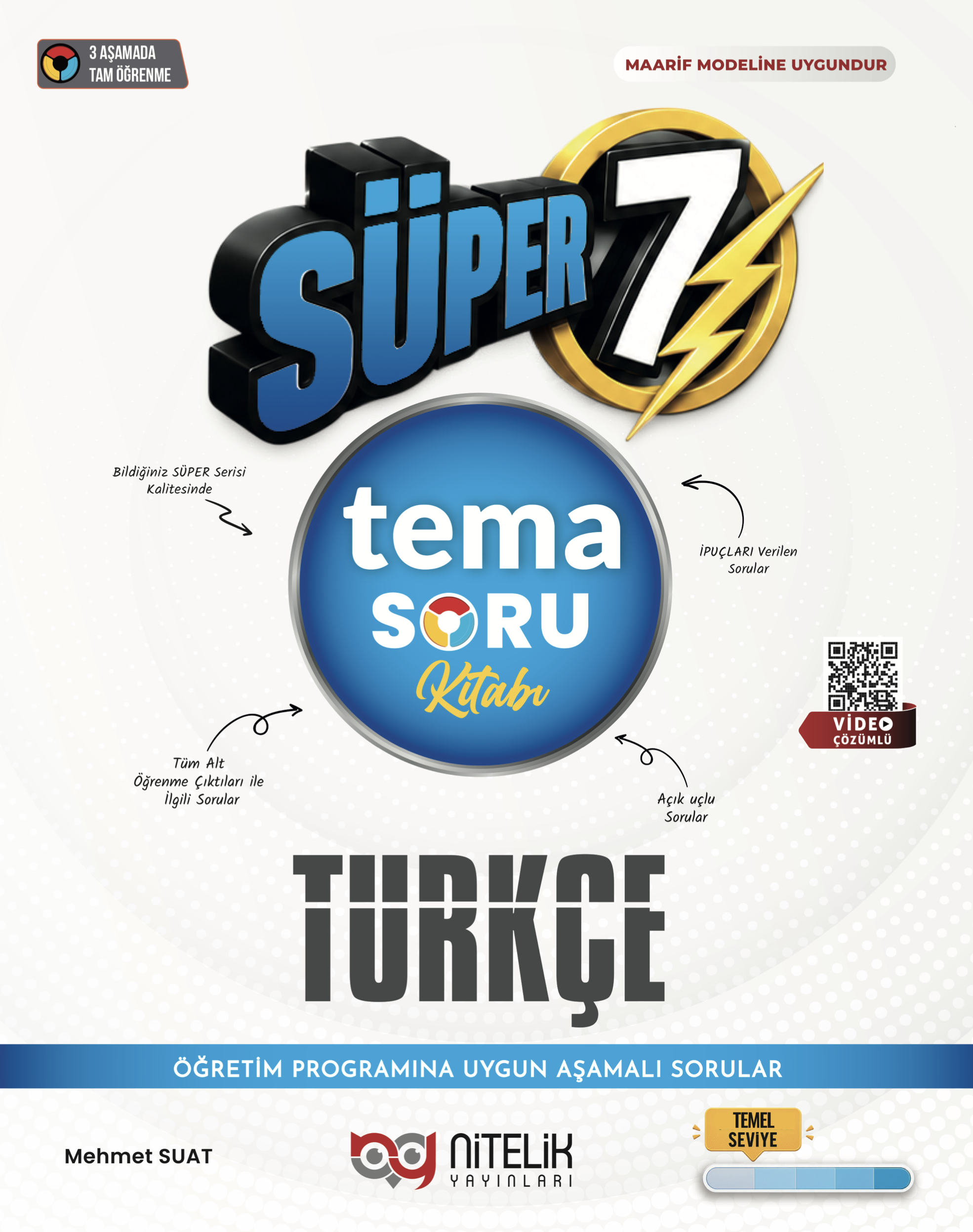 7. SINIF SÜPER TÜRKÇE TEMA SORU KİTABI